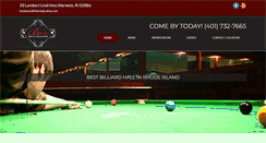 Desktop Screenshot of bosbarandbilliards.com