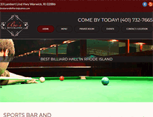 Tablet Screenshot of bosbarandbilliards.com